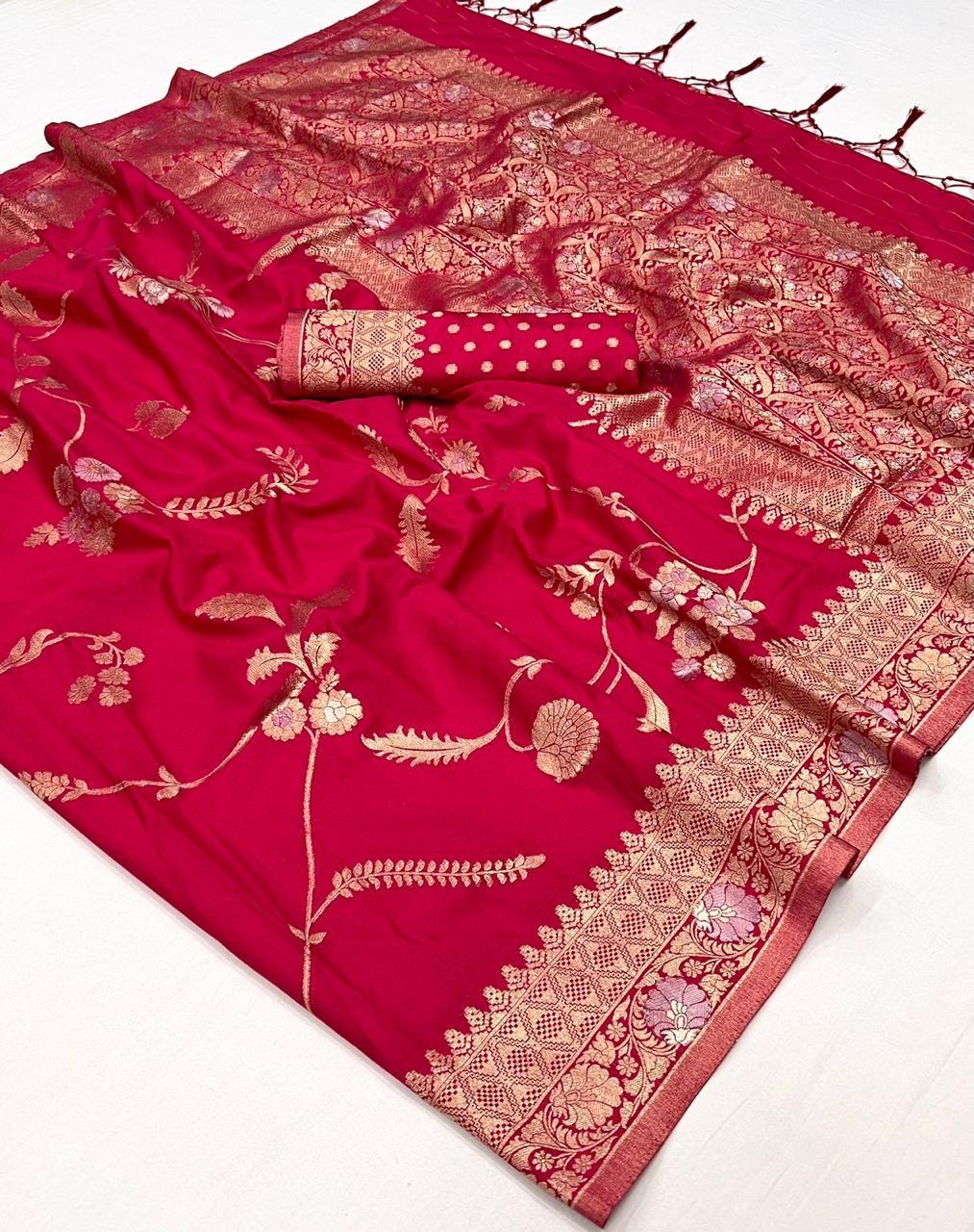 Pure Georgette handloom weaving saree for women